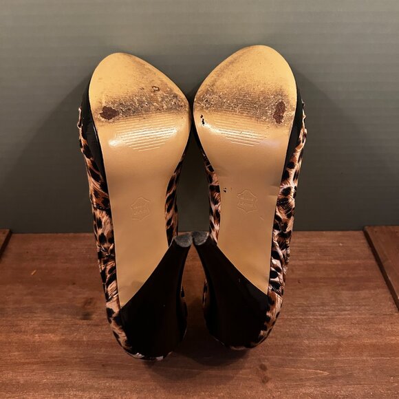Steve Madden Womens Animal Print 4.5" Stiletto Heels Size 6M - Picture 8 of 8